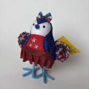 Target Sun Squad Red White & Blue Girl Cheery Bird Featherly Friends Patriotic